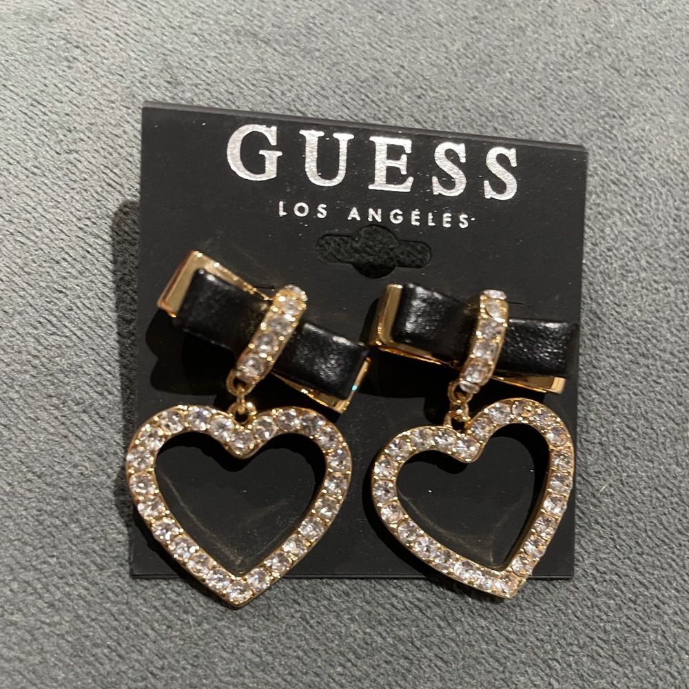Heart Drop Earrings